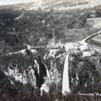 La Cascada de Texolo ( Circulada el 12 de Junio de 1910 ).