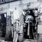 Tienda de huaraches 1950