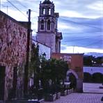 La Iglesia de  Tequisquiapan, Querétaro 1963.