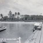 Muelle de la Isla de sacrificios.