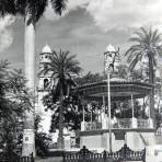 Parque  Central. ( Circulada el 5 de Enero de 1953 ).