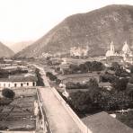 Vista parcial y Cerro del Borrego